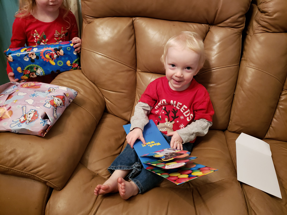 Gideon, age two Gideon, age two