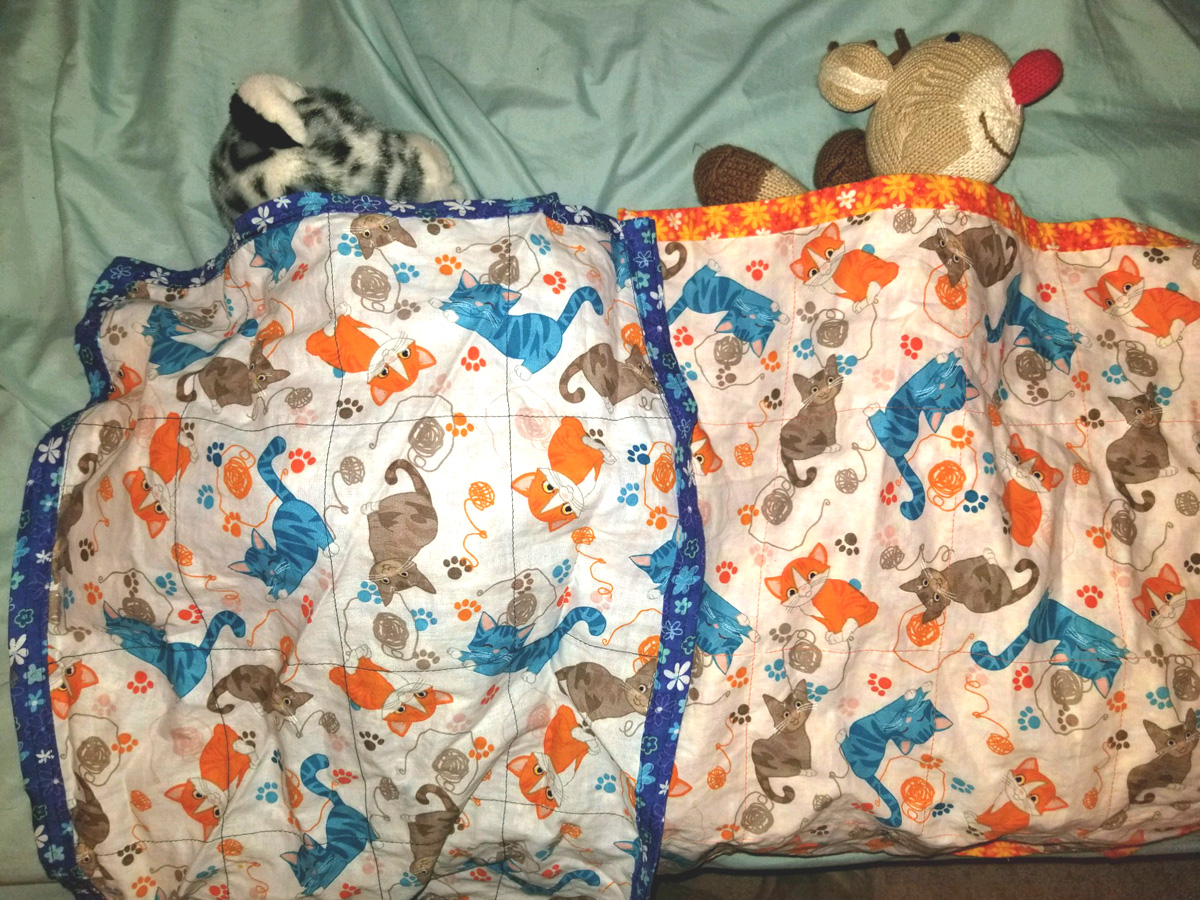 Doll or stuffed animal blankets Doll or stuffed animal blankets