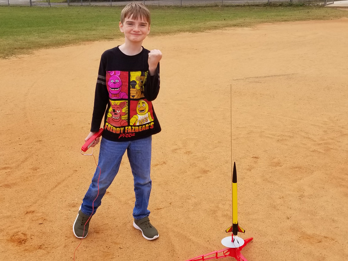 Jonah and his rocket