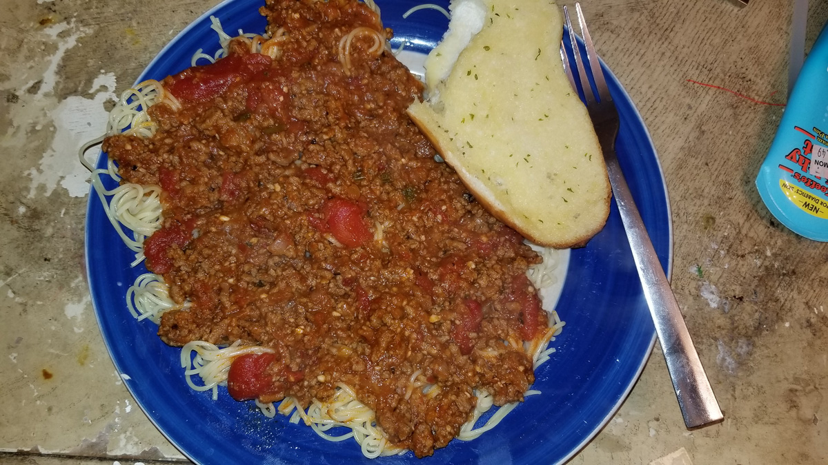 Spicy spaghetti!